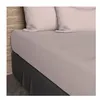 Image de Drap housse 140x190 cm en coton 57 Fils SOLEIL D'OCRE rose
