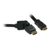Image de Câble HDMI mini HDMI METRONIC 419305 avec Ethernet 1,5m Noir
