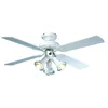 Image de Ventilateur De Plafond Maldives  Ã 107 Cm, 3 Spots, LaquÃ© Blanc