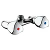 Image de M?langeur de douche mural laiton chrom? M1/2entraxe 80 mm Delabie