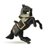 Image de papo Medieval Et Fantastiques Cheval En Armure Noire