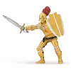 Image de Figurine chevalier or en armure papo