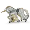 Image de Figurine Papo cheval du Maître des armes licorne argentée