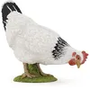 Image de Figurine Papo Poule picorant Blanc