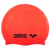 Image de Bonnet De Natation Arena Classic Silicone Rouge Noir