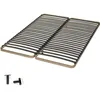 Image de Ebac Sommier à lattes 2x70x190 Theta - 48 lattes bois - Fabrication française