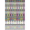 Image de Gommettes yeux adhésives assorties, repositionnables - Pochette de 594
