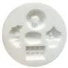 Image de Loisirs Créatifs - Moule Silicone Diamètre 7cm - Gourmandises