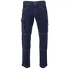 Image de Jean de travail multipoches Ã  genouillÃ¨res en denim stretch LMA BARIL Denim 50