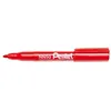 Image de Pentel - marqueur permanent GREEN-LABEL NN50, rouge