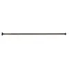 Image de Barre Tringle Pour Rideau De Douche Ou Baignoire Extensible Sans PerÃ§age En Alu Kreta 75-125cm Noir Titan
