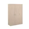 Image de Armoire - Décor Chene clair - 3 portes battantes - L120,2 x H180 x P49,7cm - PARISOT