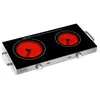 Image de Réchaud Kitchen Chef Plaque vitrocéramique KCP.PV2800 2800 W Noir et Argent