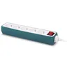 Image de Multiprise Essentielb Silicone Vert 5 Prises - 16A