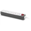 Image de Multiprise Essentielb Silicone Gris 5 Prises - 16A