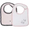 Image de Sauthon Lot De 2 Bavoirs Miss Chipie - Sauthon