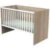 Image de Lit 70x140 Ãvolutif En 90x190 Puis 140x190 Nova Blanc Lin