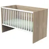 Image de Nova New Lit Blanc Lin 140 X 200 Cm De Sauthon Baby's Sweet Home