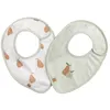 Image de Sauthon Lot De 2 Bavoirs Bébé Botanica - Sauthon Baby Deco