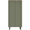 Image de Sauthon Armoire 2 Portes Eleonore Kaki - Sauthon Meubles