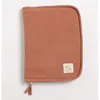 Image de Sauthon Protège Carnet De Santé Bébé Uni Terracotta