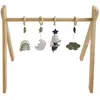 Image de Arche D'Ã©veil Bois Avec 4 Jouets