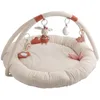 Image de Tapis D'Ã©veil Rond En Bouclette Coton Bio