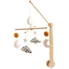 Image de Mobile Musical BÃ©bÃ© En Bois Avec 4 Jouets
