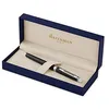 Image de Waterman HÃ©misphÃ¨re Stylo Roller Pointe Fine Laque Noir Attributs ChromÃ©s