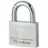 Image de Master lock cadenas en aluminium métal brossé 40 mm