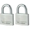 Image de Master Lock MASTER LOCK 9140EURT Lot de 2 cadenas en aluminium 40 mm