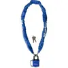 Image de Master lock fa003550281 cadenas transparent avec gaine en vinyle bleu