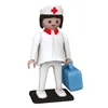 Image de Figurine Vintage de collection L'infirmiÃ¨re PLAYMOBIL PLASTOY