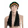 Image de Beret rasta en velours avec dreadlocks