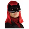 Image de Loup tissu fourrure chat avec moustaches - noir