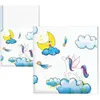 Image de P'TIT Clown re22513 - Lot de 20 serviettes anniversaire Licornes