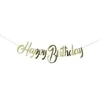 Image de P'TIT Clown re22599 - Guirlande Happy Birthday Or