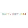 Image de P'TIT Clown re22639 - Guirlande Happy Birthday Multicolore 3D
