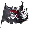 Image de Drapeau Pavillon Pirate Déchiré