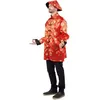 Image de Costume adulte homme en chinois S-M rouge et doré or (x1) REF/44432- Ptit clown