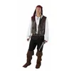 Image de Gilet sans manches - simili cuir marron - taille unique