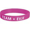 Image de Bracelet enterrement de vie de jeune fille rose Team EVJF (x6) REF/66605 - ptit clown
