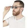 Image de Accessoire de déguisement avec lunettes Pixel Art en noir REF/66673 ptit clown