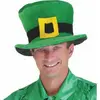 Image de Chapeau velours vert Saint Patrick taille unique