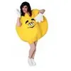 Image de Deguisement bonbon m&m's rouge/jaune jaune