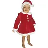 Image de Costume enfant fille en mère Noël de 1 à 2 ans (x1) REF/88431 - ptit clown
