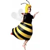 Image de Costume adulte gonflable d'abeille - taille unique