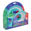 Image de Jemini Pjmasks Set Lunch 3 Pces Assiette, Bol, Verre
