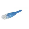 Image de Cordon RJ45 patch UTP CAT 5e Bleu - 0,50 m