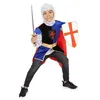 Image de DÃ©guisement De Chevalier Avec Top Et Accessoires 5-8 Ans - Bleu